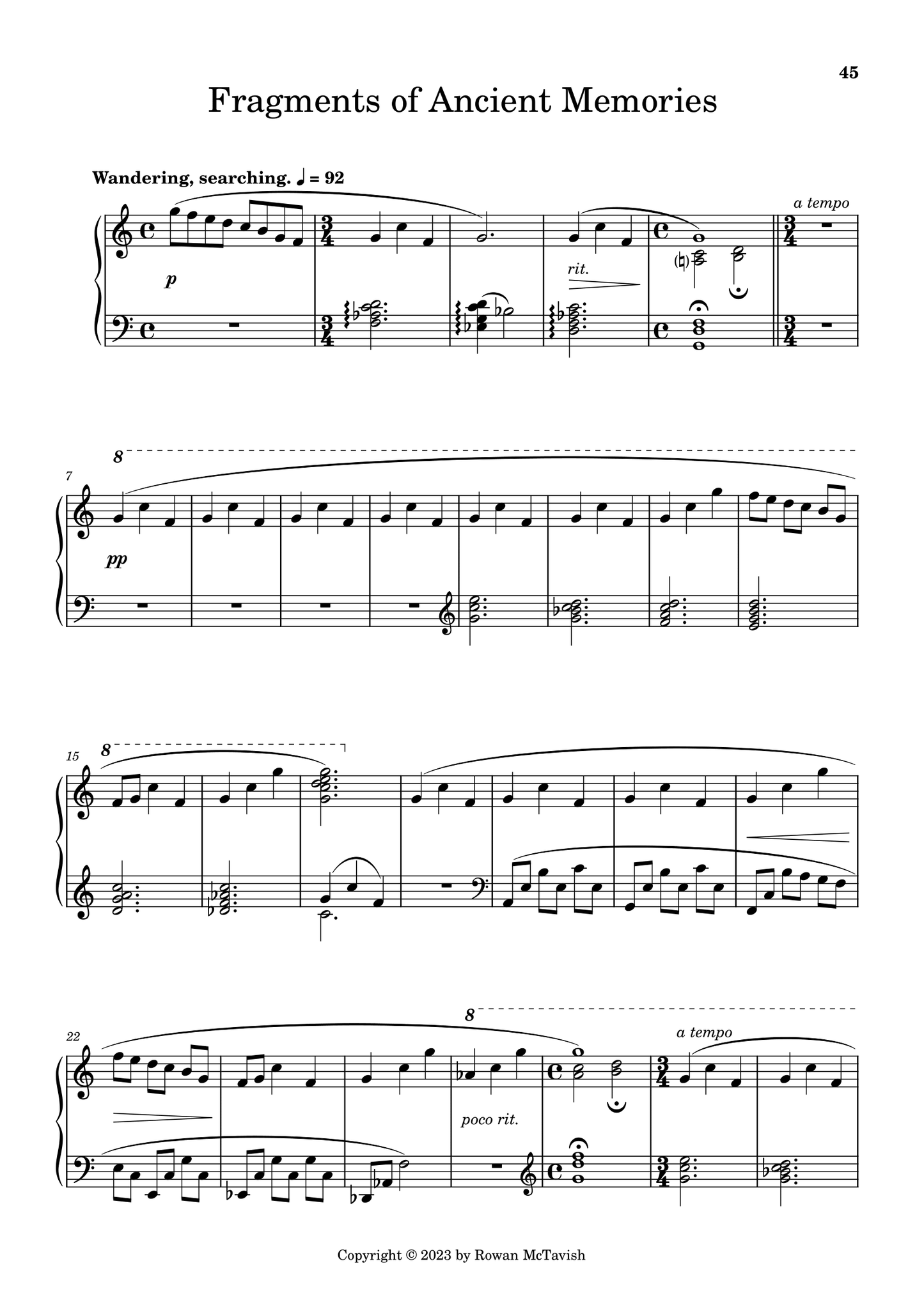 Fragments: Full Score (PDF)