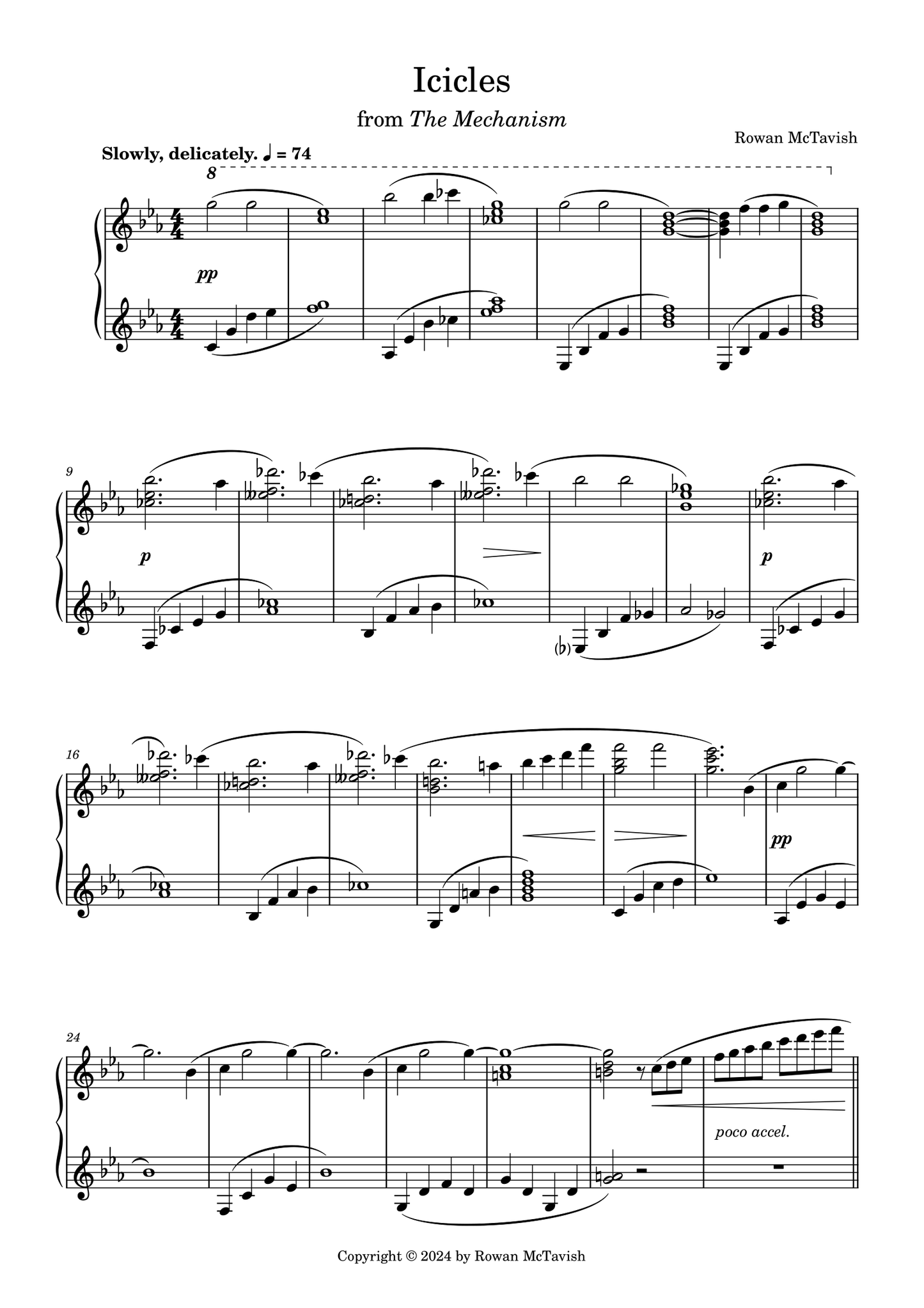 The Mechanism: Icicles (PDF)