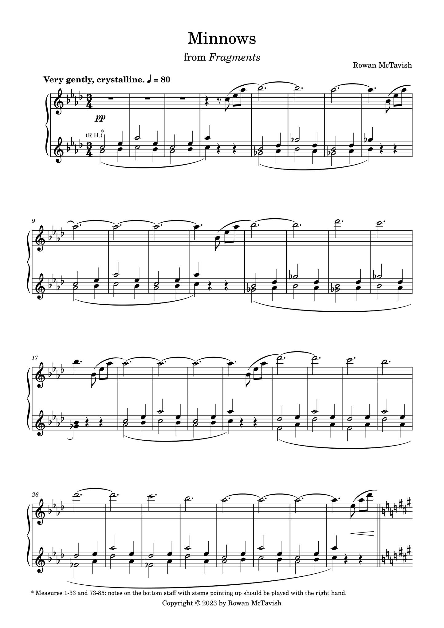 Fragments: Minnows (PDF)