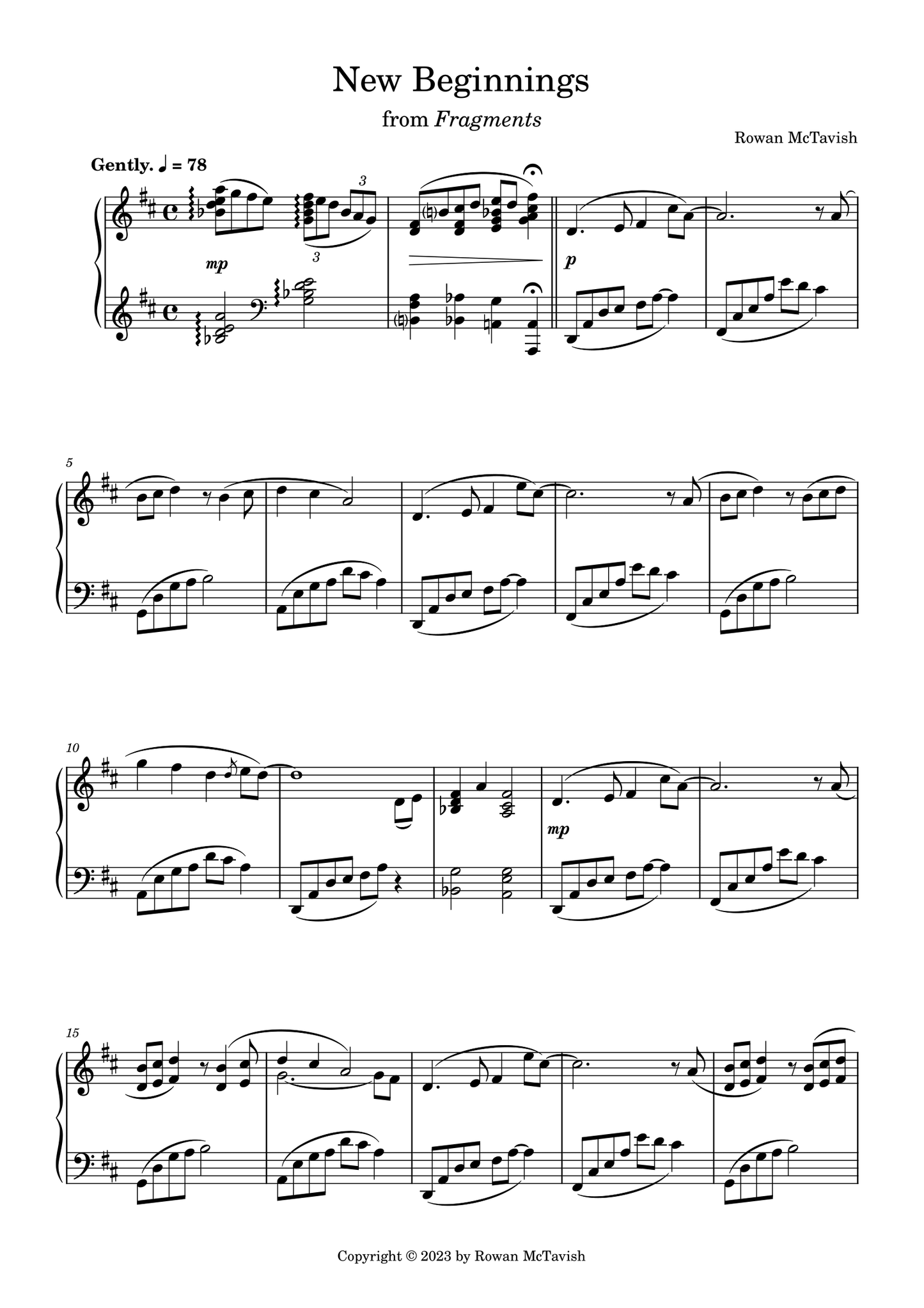 Fragments: New Beginnings (PDF)