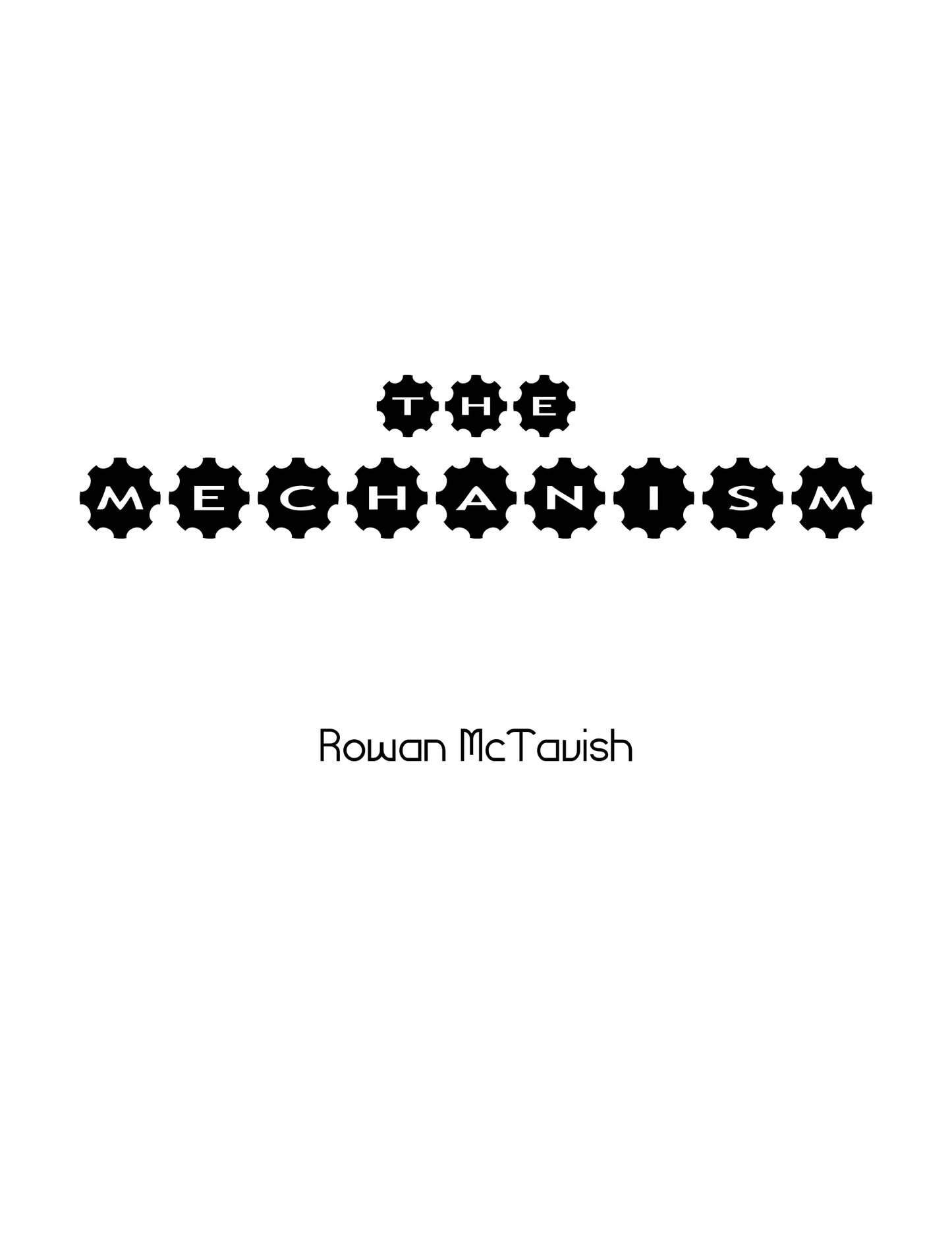The Mechanism: Full Score (PDF)