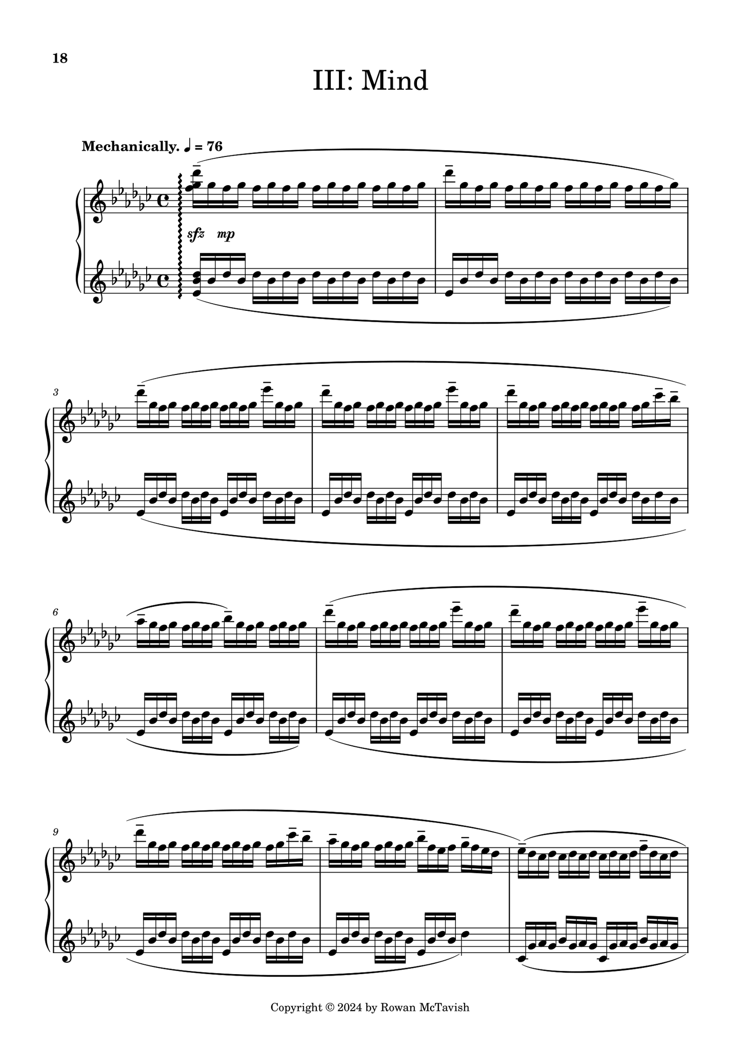 The Mechanism: Complete Sonata (PDF)