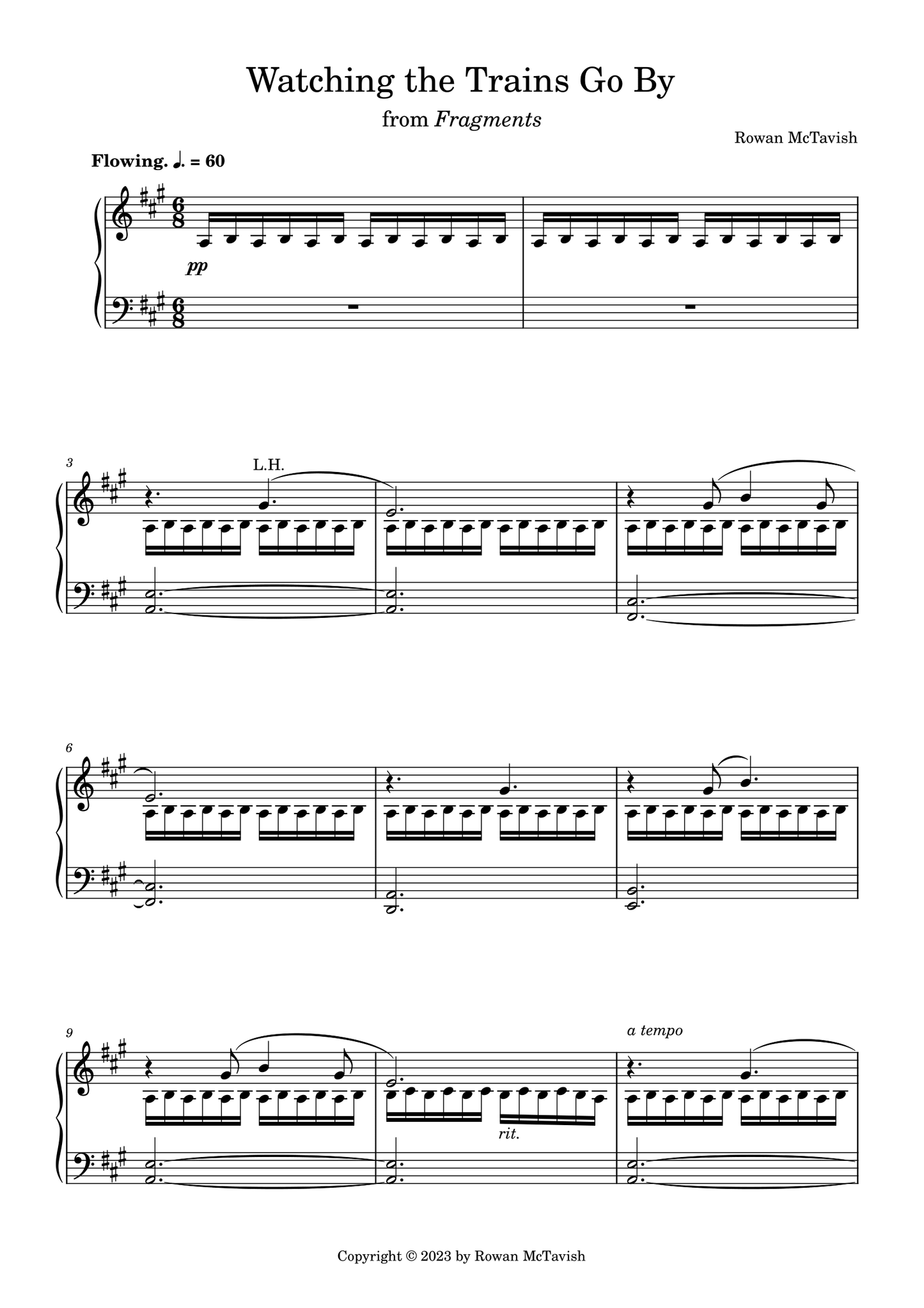Fragments: Watching the Trains Go By (PDF)